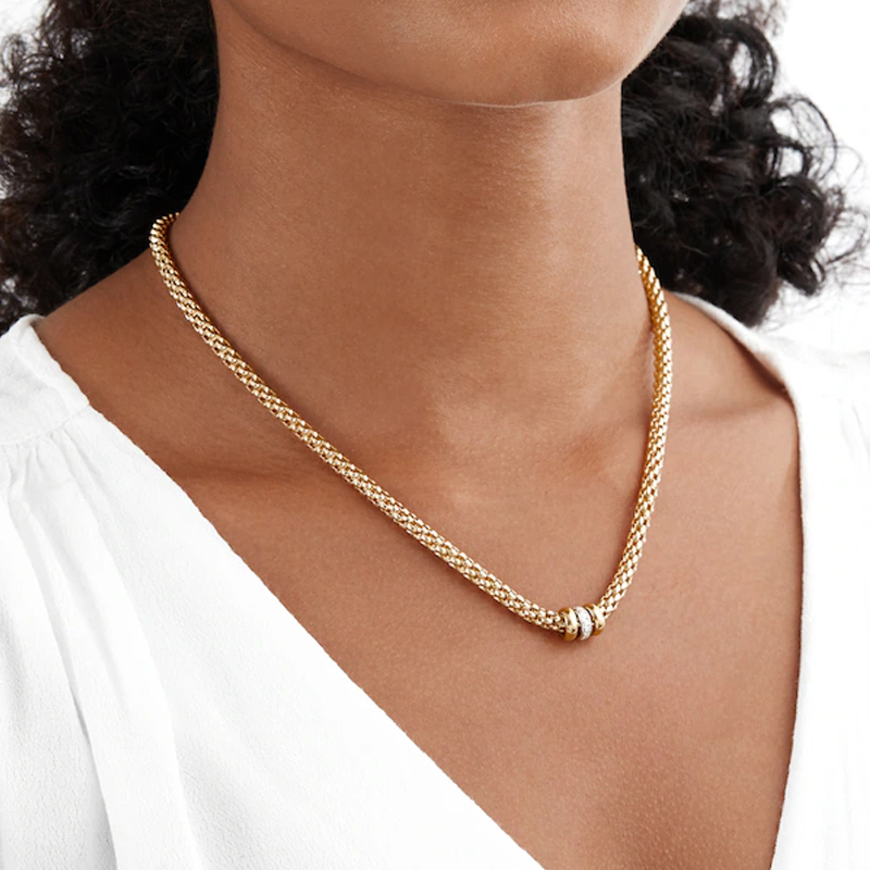 Solo Diamond Necklace by FOPE