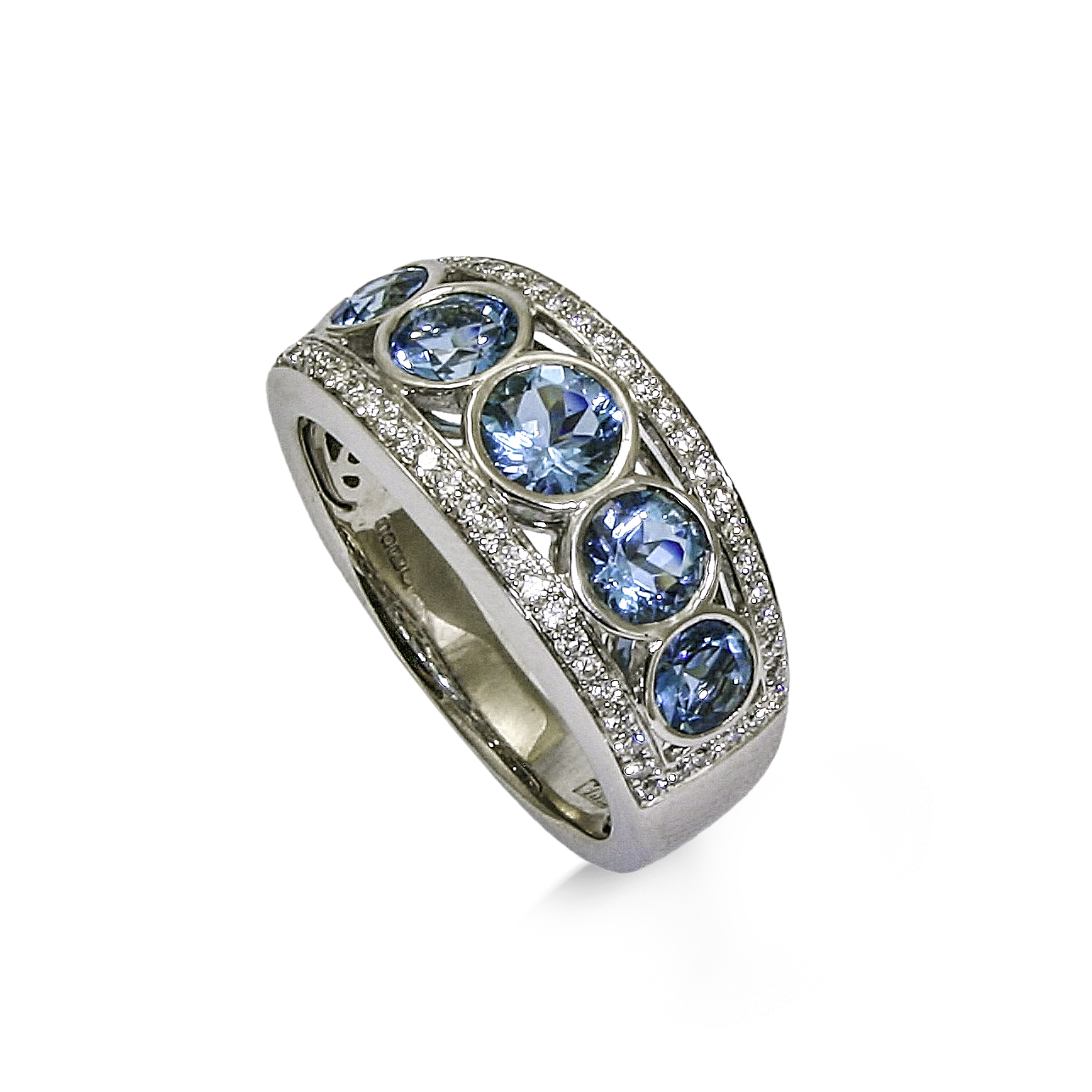 Aquamarine and Diamond