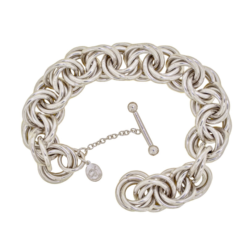 Sterling Silver Triple Ring Bracelet | Owen & Jones Hungerford