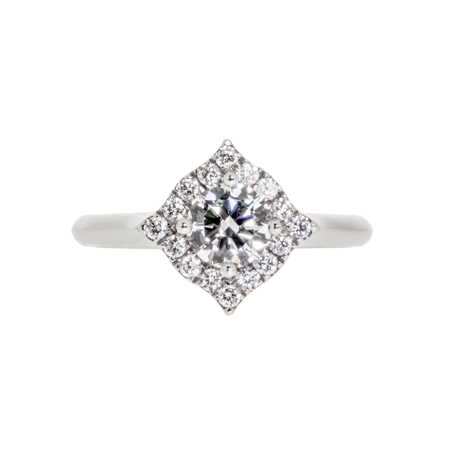 Diamond dress ring-2 Collection of bespoke engagement rings at Owen & Jones Hungerfor