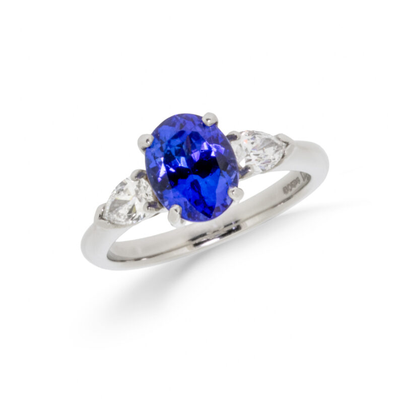 Tanzanite And Diamond Ring| Owen and Jones