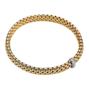FPE-236_46e05166-85d2-4f74-8094-68b54be52a23 Flexit Diamond Set Bracelet By Fope| Owen and Jones
