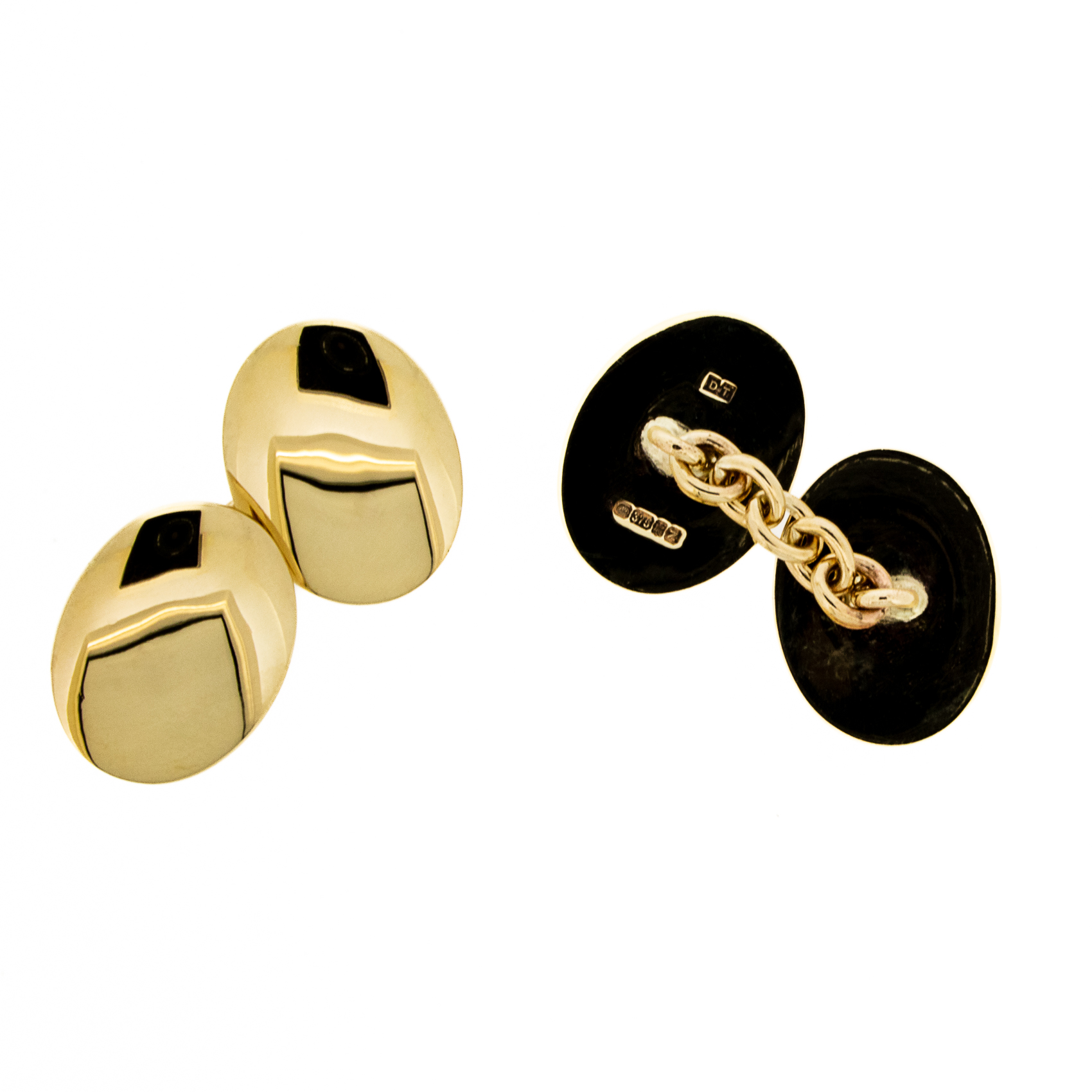 9ct gold cufflinks 2-1