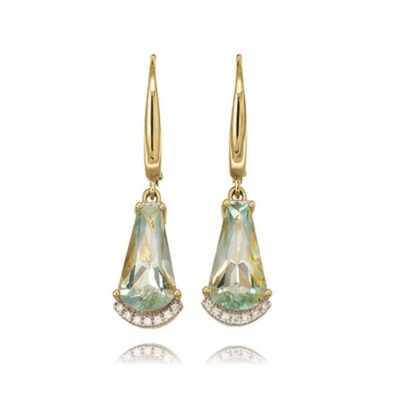Amethyst drop earrings diamonds owen and jones hungerford