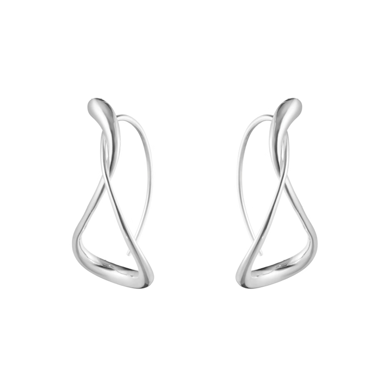 Mercy Earhoops by Georg Jensen
