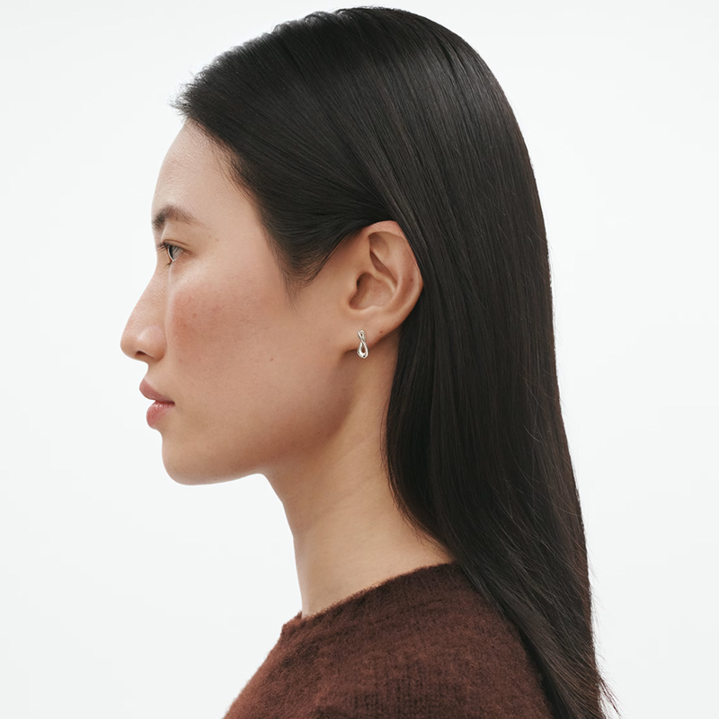 Infinity earrings by Georg Jensen from Owen & Jones