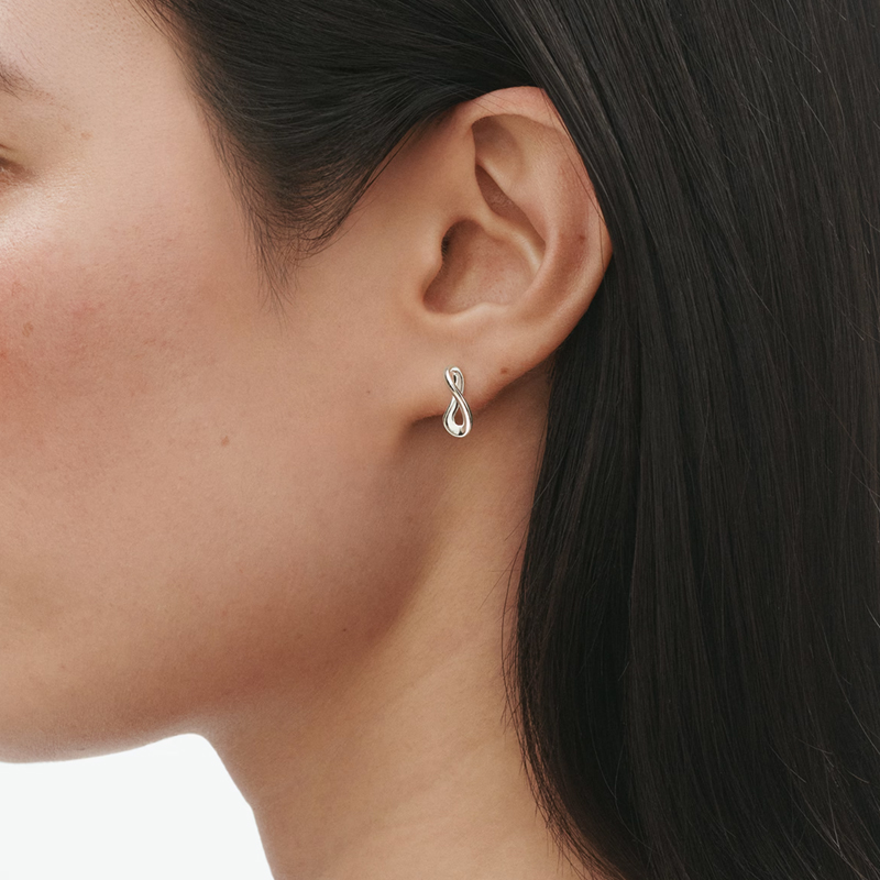 Infinity earrings by Georg Jensen from Owen & Jones