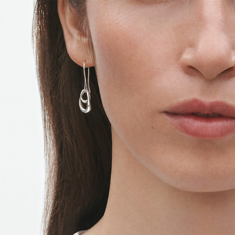 Offspring Earrings by Georg Jensen