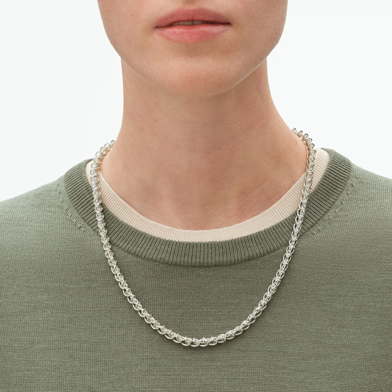 Weft Slim Necklace by Georg Jensen