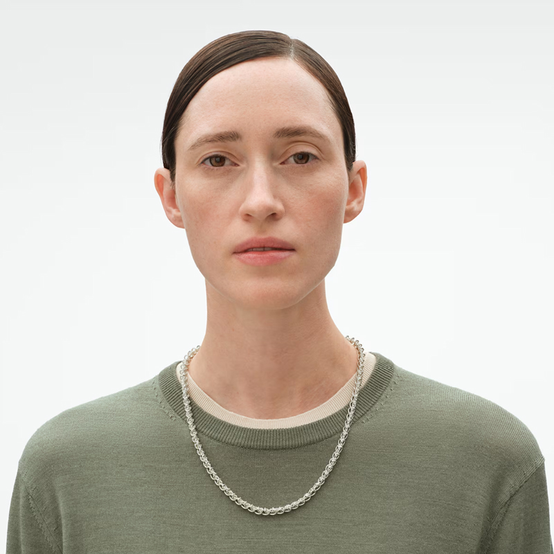 Weft Slim Necklace by Georg Jensen