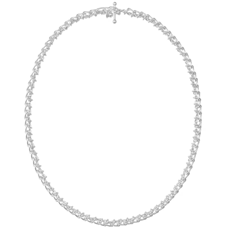 Weft Slim Necklace by Georg Jensen
